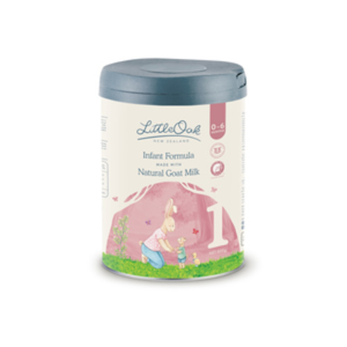 LittleOak Natural Goat Milk Infant Formula 0-6 Months 800g