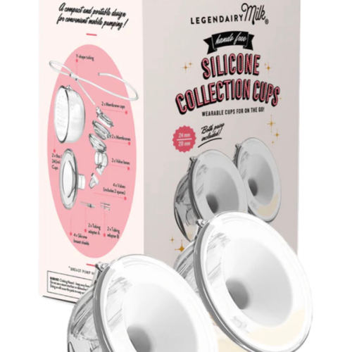 Silicone Milk Collection Cups | Legendairy Milk