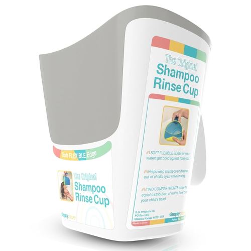 Shampoo Rinse Cup for Kids | Baby Bath Pail | Tear Free Baby Rinser Pail