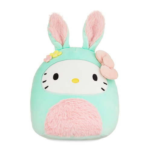 Squishmallows Original Sanrio 8 inch Hello Kitty in a Easter Bunny Suit - Child's Ultra Soft Stuffed Plush Toy