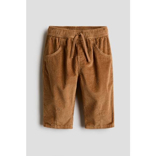 COTTON CORDUROY JOGGERS