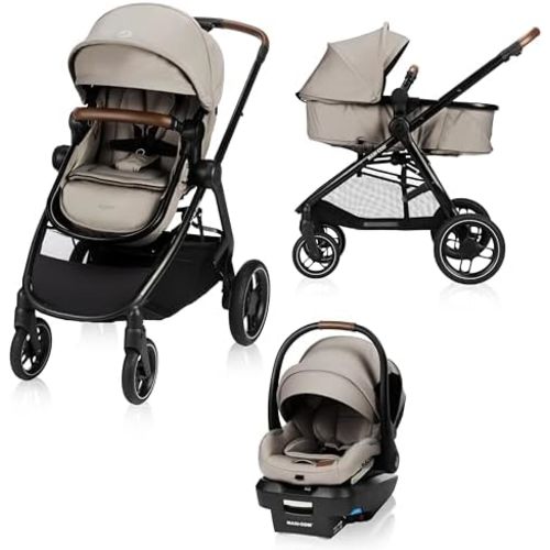 Maxi-Cosi Zelia Luxe 5-in-1 Modular Travel System – New Hope Tan