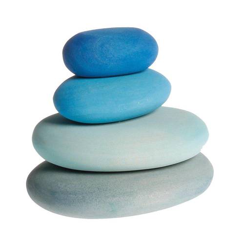 Blue Stacking Wooden Blocks