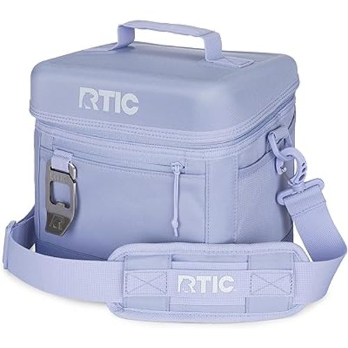 RTIC 8 Can Everyday Cooler, Soft Sided Portable Insulated Cooling for Lunch, Beach, Drink, Beverage, Travel, Camping, Picnic, for Men and Women