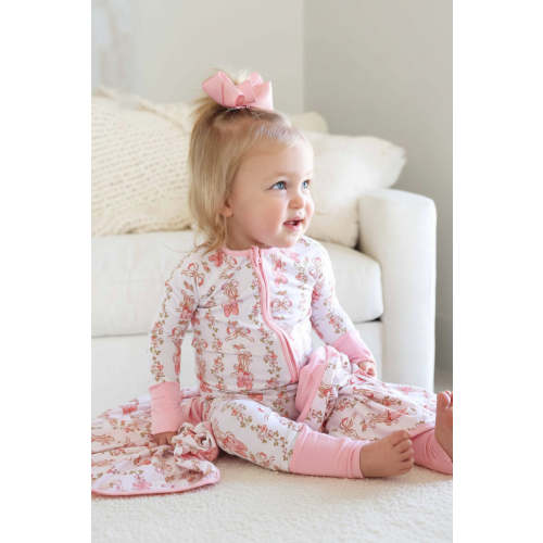 Ballet Blossoms Convertible Zip Romper
