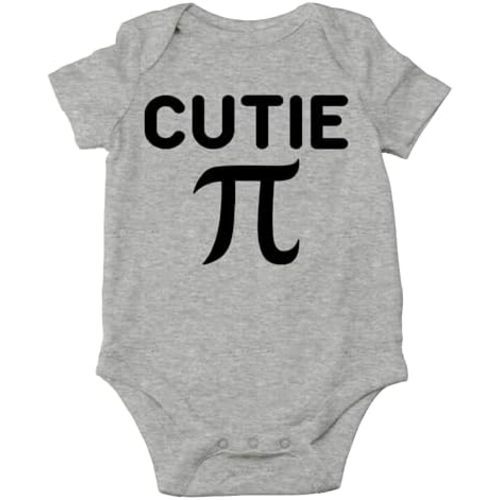 AW Fashions Cutie Pie Baby Bodysuit Cute Sweet Outfit Boys Girls Newborn Romper Infants Announcement