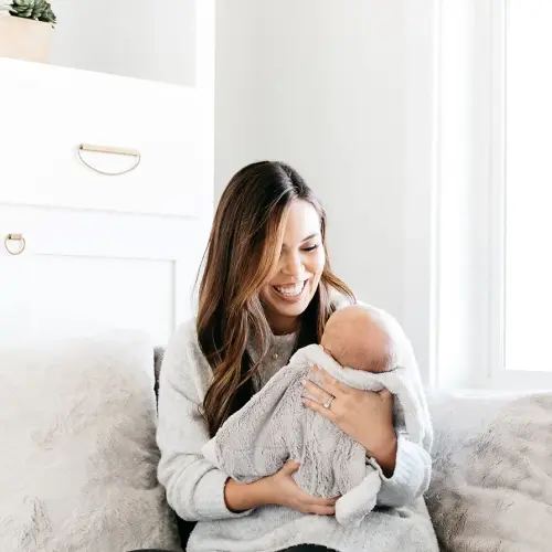 SARANONI Security Blankets for Babies Super Soft Boutique Quality Lush Luxury Baby Blanket (Mini 15" x 20", Feather Gray)