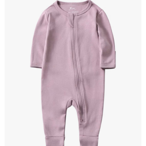 O2 BABY Baby Boys Girls Organic Cotton Zip-Front Sleeper Pajamas, Footed Sleep 'n Play