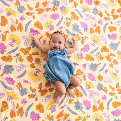 Roots & Blooms Baby Quilt