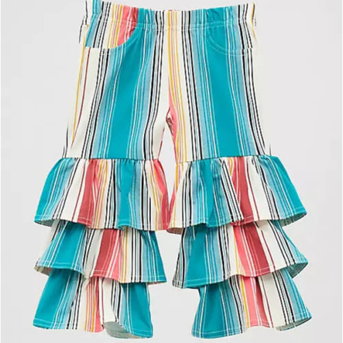 Little Girl's Printed Tiered Flare Jean | TODAY'S DEALS | Wrangler®