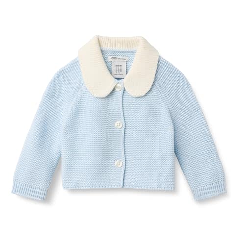 Amazon Essentials x Sofia Grainge Unisex Toddlers and Babies' Peter Pan Collar Sweater Jacket