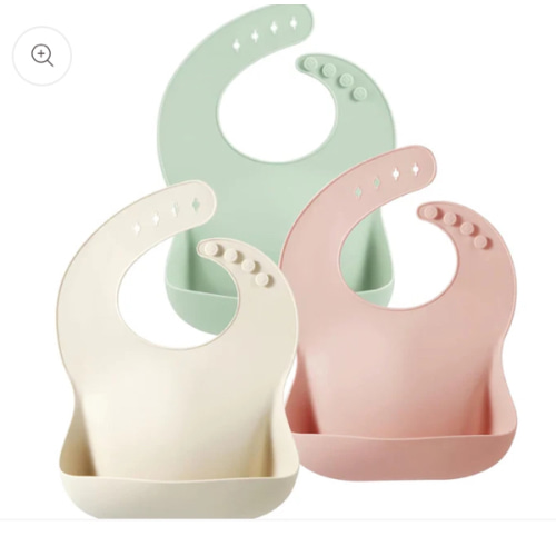 Silicone Bibs (3 Pack) – PandaEar