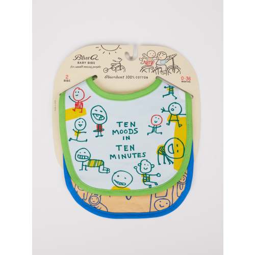 Ten Moods In Ten Minutes/ Finding My Voice Baby Bibs