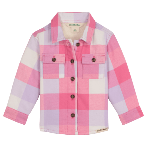 Bass Pro Shops Sherpa-Lined Flannel Long-Sleeve Button-Down Shirt for Babies | Bass Pro Shops