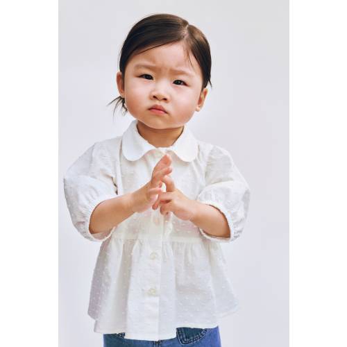 PLUMETI COTTON BLOUSE