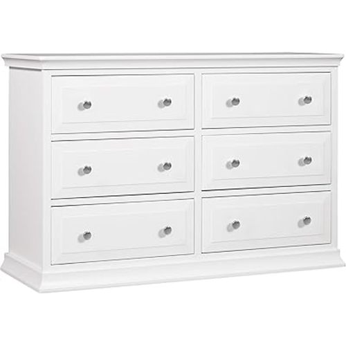 DaVinci Signature 6-Drawer Double Dresser in White