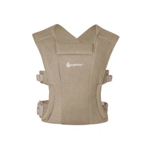 Ergobaby Embrace Cozy Knit Newborn Carrier - Olive: Buckle Closure, Infant Head Support, Spandex, Rayon