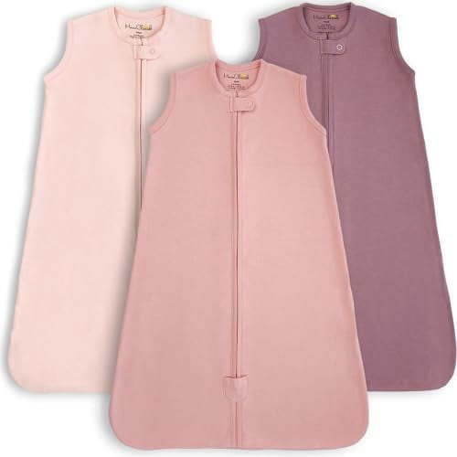 Mama Cheetah Baby Sleep Sack 0.5 TOG, Organic Cotton Baby Wearable Blanket with Two-Way Zipper, Swaddle Transition Baby Sleeping Bag for Newborn Infant Toddler Boy Girl, 24-48 Month