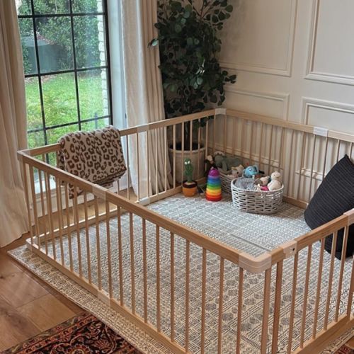 Babies & Toddlers: We love this play pen we got for Baker to be able to play with all of this toys in! - Shop By Interest