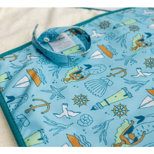 Ultra-Soft Bamboo Machine Washable and Wipeable Diaper Change Mat