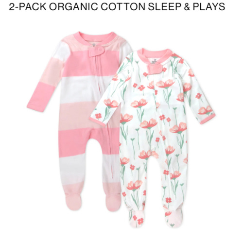 2-Pack Organic Cotton Sleep & Plays | Honest Baby Clothing