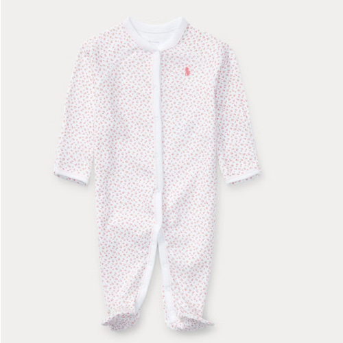 Floral Cotton Footed Coverall | Ralph Lauren