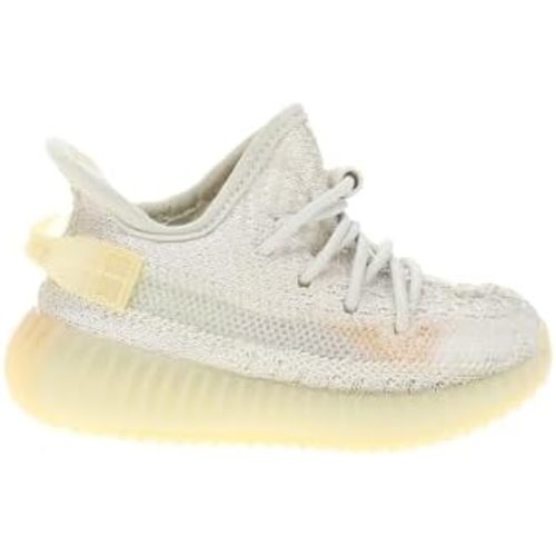 adidas Infant Boys Yeezy Boost 350 V2 Slip On Sneakers Shoes Casual - Off White