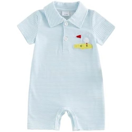 Baby Boy Soccer Outfit Newborn Short Sleeve Soccer Embroidery Romper Lapel Button Jumpsuit Infant Cute Summer Outfit