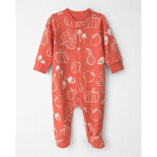 Baby Organic Cotton Sleep & Play Pajamas in Autumn Gourds - Little Planet | Carter's