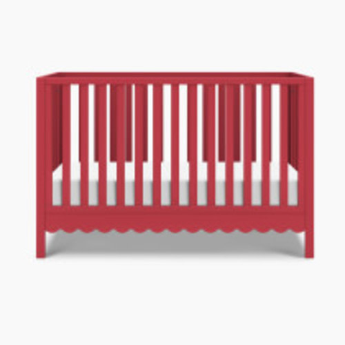 daVinci Sammy Scallop 4-in-1  Convertible Crib - Strawberry Red