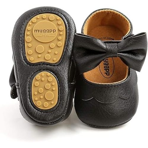 Baby Girl Shoes Infant Toddler Walking Flat Shoes Soft Sole Princess Mary Jane Shoes Prewalkers Wedding Dress Shoes Crib Shoes