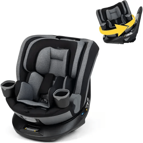 Safety 1st Turn and Go 360 DLX Rotating All-in-One Convertible Car Seat, Stonington