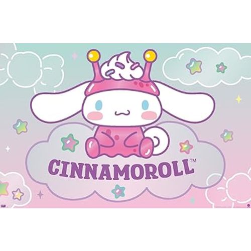 Hello Kitty and Friends: 24 Dreamland - Cinnamoroll Wall Poster, 34L" x 22.4W", Premium Unframed Version