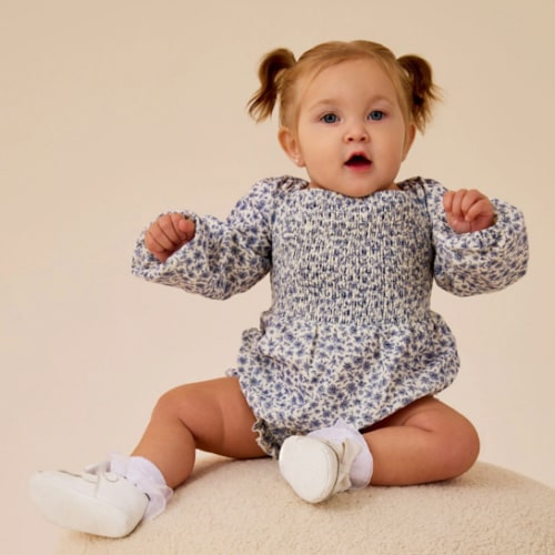 Nora Floral Bubble Romper