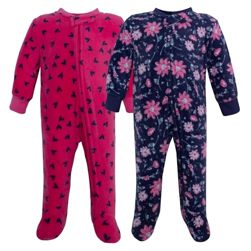 Hudson Baby Unisex Baby Fleece Sleep and Play