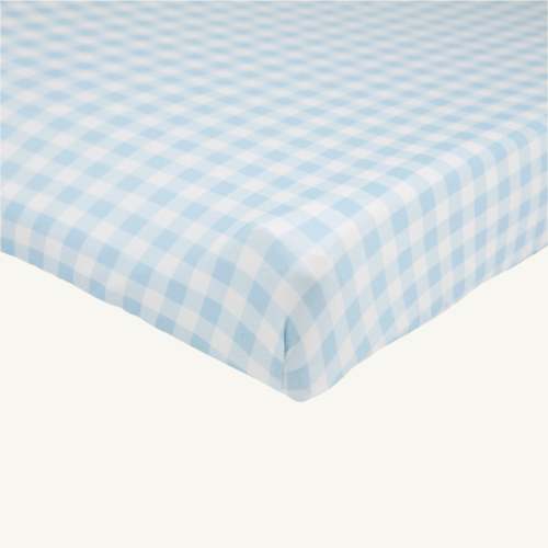Cheeky Changing Pad Cover - Buckhead Blue Gingham