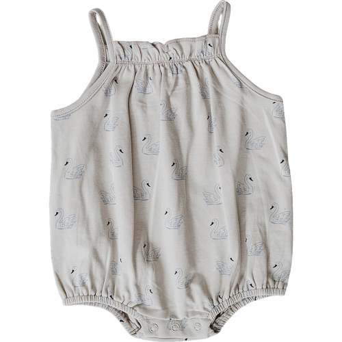 Swan Tank Bubble Romper