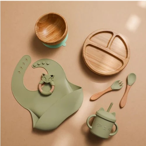 Bamboo Mealtime Set – Toujours