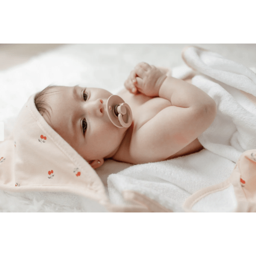 Pink Cherries Hooded Towel & Washcloth