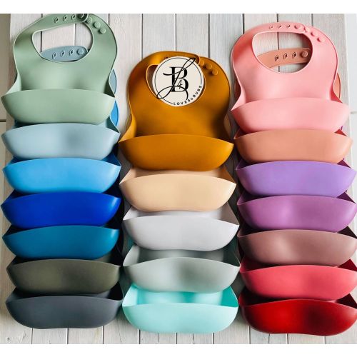 Silicone Feeding Bibs | Loves4bubs
