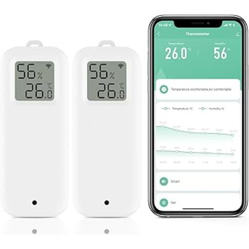 Thermometer WiFi Humidity Meter