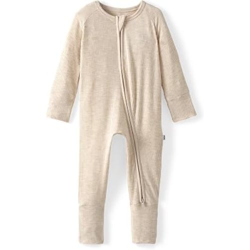Little Sleepies Baby Pajamas, Viscose from Bamboo, Newborn Sleeper Baby PJs