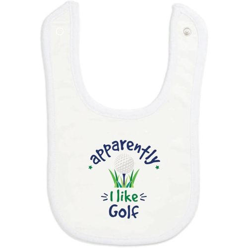 ChalkTalkSPORTS Golf Baby & Infant Bibs | Soft Microfiber Golfing Baby Bibs