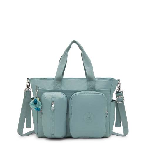 Babygear Convertible Diaper Backpack - Tiny Green Air