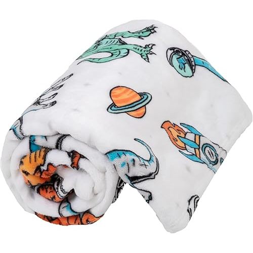 Flannel Toddler Blanket, Kids Blanket, Blanket for Kids, Boys Blanket, Girls Blanket Kids, Kids Throw Blanket, Kids Blankets & Throws, Toddler Blankets, 50"x40" (Dino)