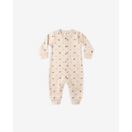 Button Down Jumpsuit || Hearts – Rylee + Cru
