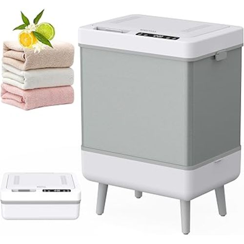 Towel Warmer Heated Warmers for Bathroom: Large Bucket for Towels, Blankets and Bathrobe, Luxury Warmers Gifts for Women, Baby Kids Families, Portable Heat Dryer Heater for Home Hotels Spa Gym (35L)