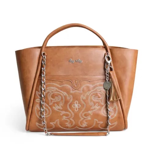 Boss Tote™ Diaper Bag - Saddle