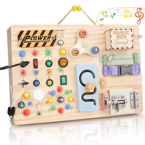 Montessori Busy Board for Early Learning Kids - Joyreal