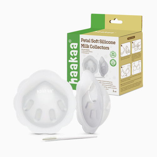 Haakaa Petal Soft Silicone Milk Collectors | Babylist Shop
